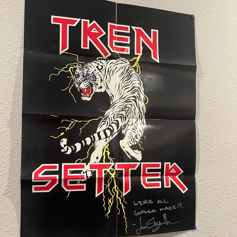 Jon Skywalker signature Tren setter poster